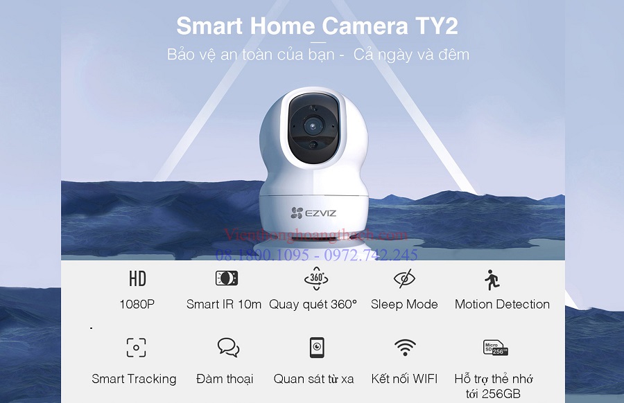 Smart camera wifi ty2 của HIKVISION